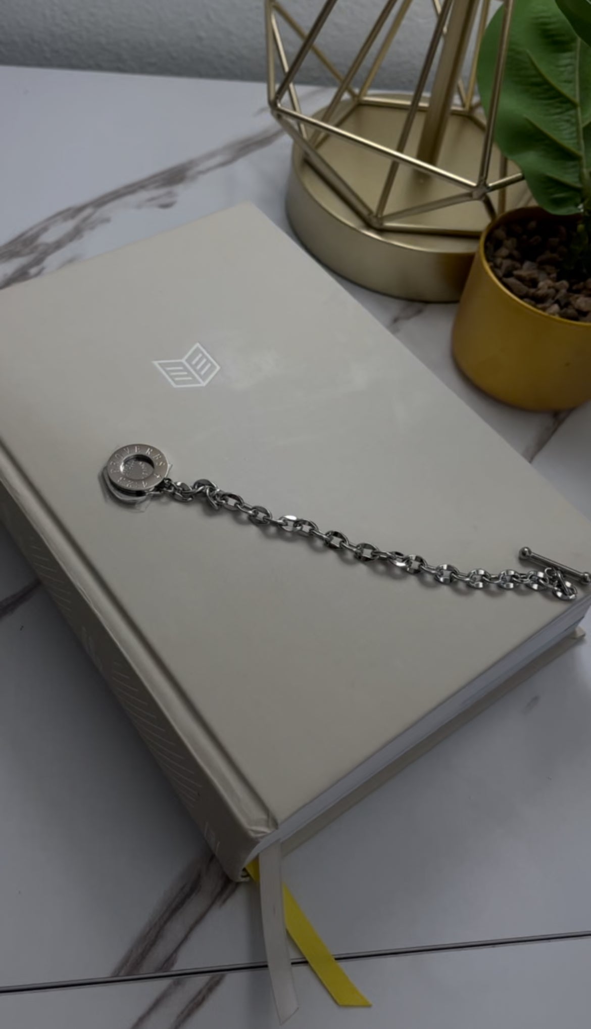 Proverbs 4:23 Chain Bracelet