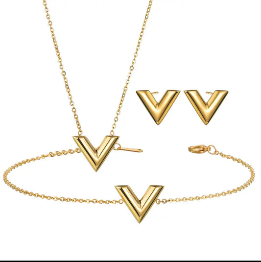 3 Pcs “V” Set